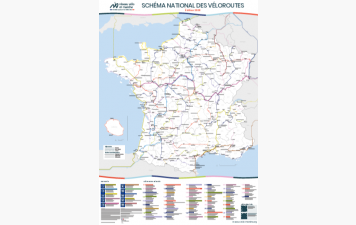 Les véloroutes de France