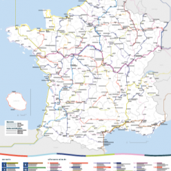 Les véloroutes de France