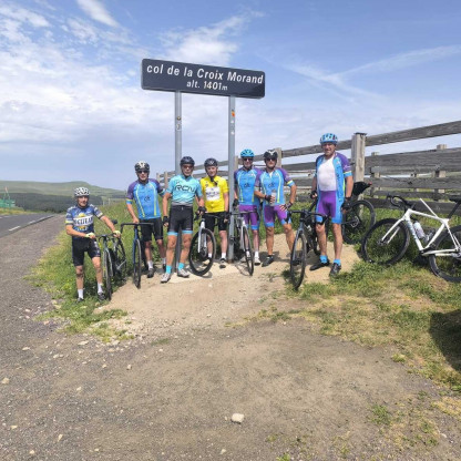 Séjour d'Hervé et son club Breton en Auvergne
