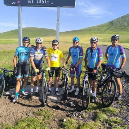 Séjour d'Hervé et son club Breton en Auvergne