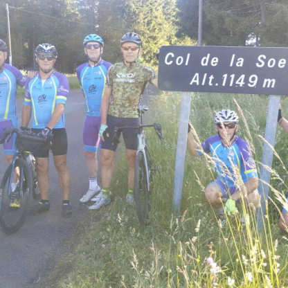 Séjour d'Hervé et son club Breton en Auvergne